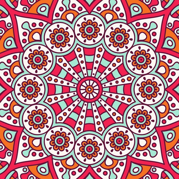 Mandala dans un style ethnique — Image vectorielle