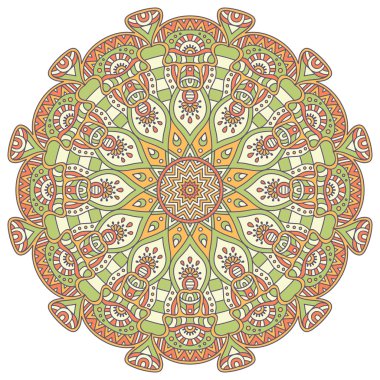 Vektör yuvarlak Mandala