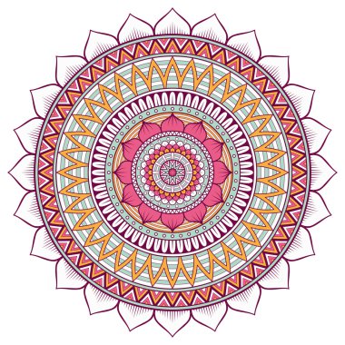 Vektör yuvarlak Mandala
