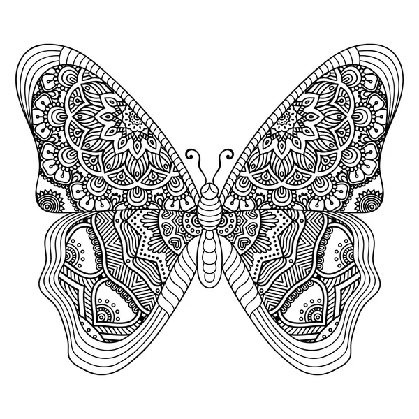 Papillon abstrait vectoriel — Image vectorielle