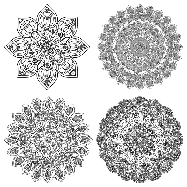 Vector dekorera Mandala — Stock vektor