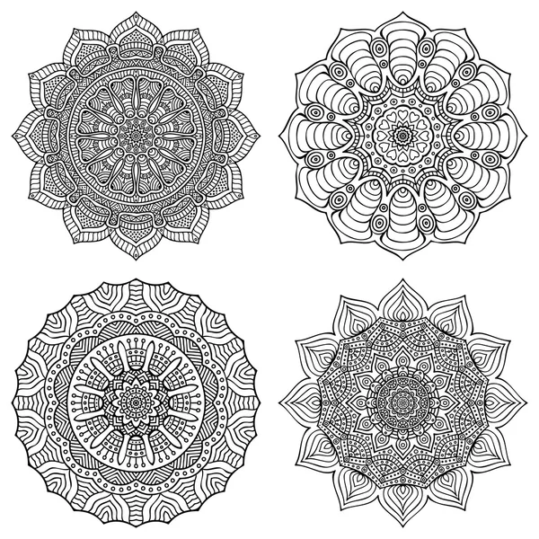 Vektör süslemeleri Mandala — Stok Vektör