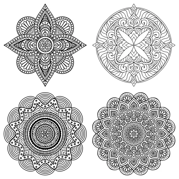 Vector decorate Mandala — Stock Vector