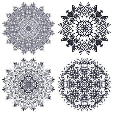 Vektör süslemeleri Mandala