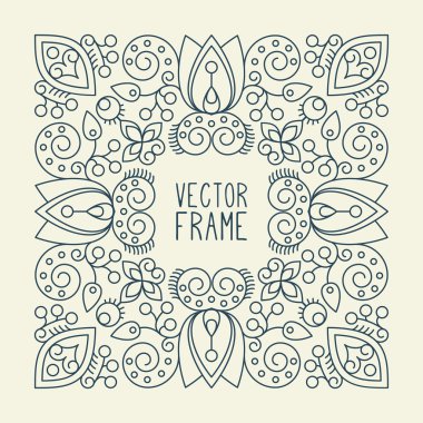 Vektör süslemeleri Mandala