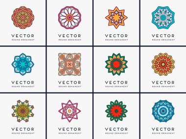 Vektör inndian Mandala