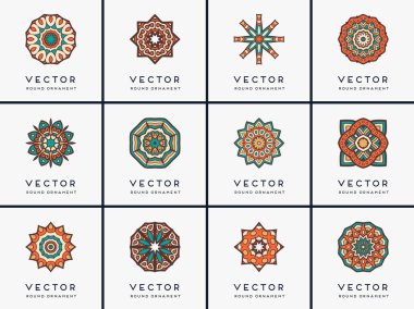 Vektör inndian Mandala