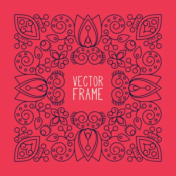 Vector decorate Mandala — Stock Vector