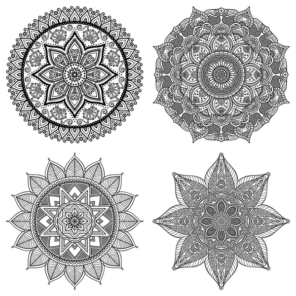 Vector dekorera Mandala — Stock vektor