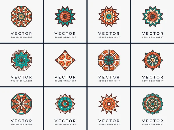 Vector inndian Mandala — Vector de stock