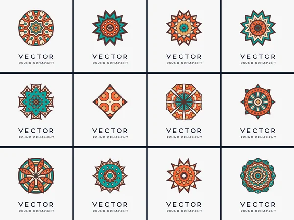 Mandala vectoriel inndien — Image vectorielle