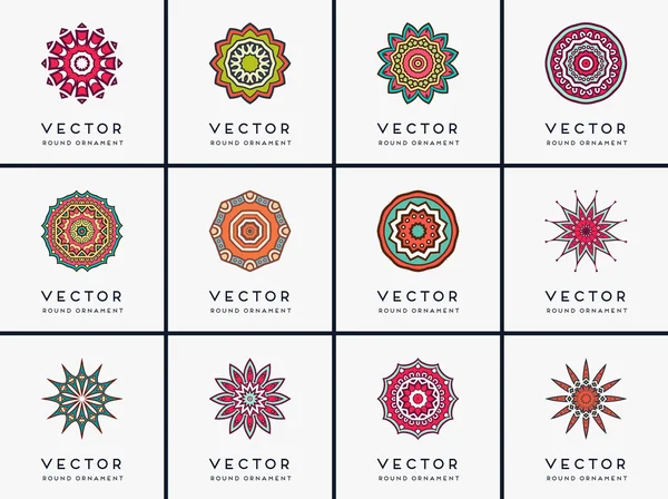 Mandala vectoriel inndien — Image vectorielle