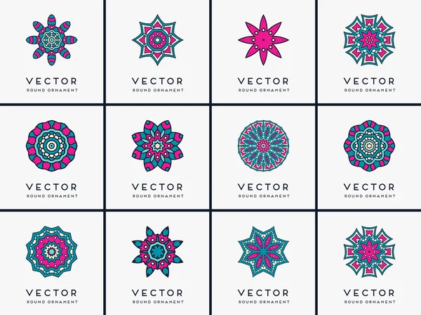 Vector inndian Mandala — Vector de stock