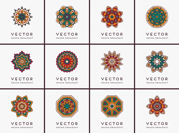 Vector inndian Mandala — Vector de stock