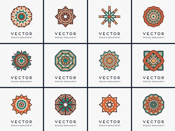 Vector inndian Mandala — Stock Vector