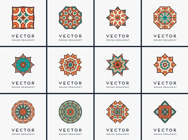 Vector inndian Mandala — Stock Vector