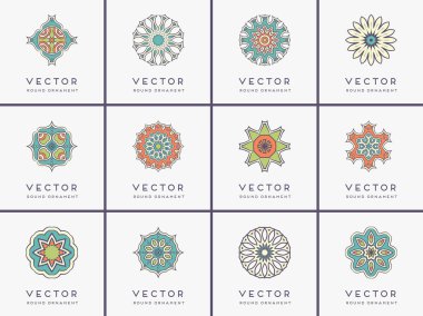 Vektör inndian Mandala
