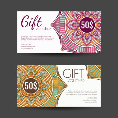 Kartvizit. Vintage dekor elementleri.