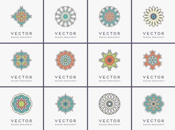 Vector inndian Mandala — Archivo Imágenes Vectoriales