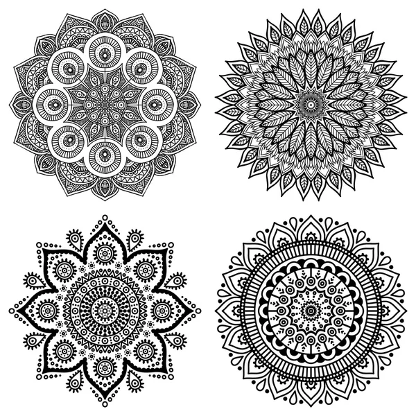 Vector dekorera Mandala — Stock vektor