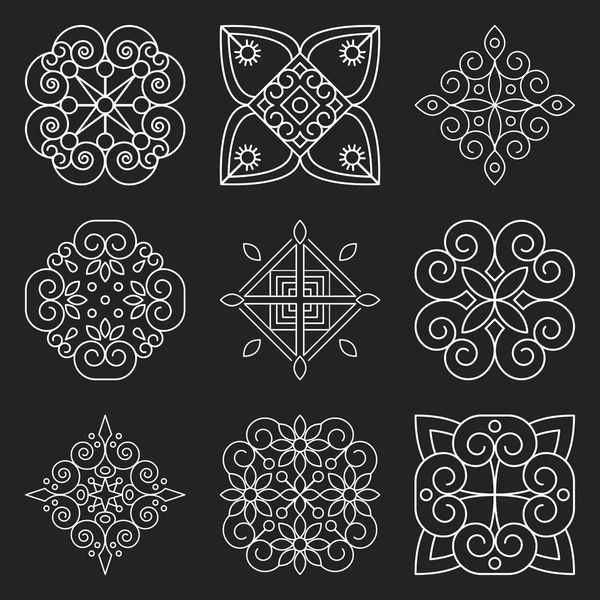 Vecteur décorer Mandala — Image vectorielle