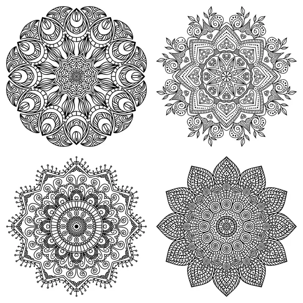 Vector dekorera Mandala — Stock vektor