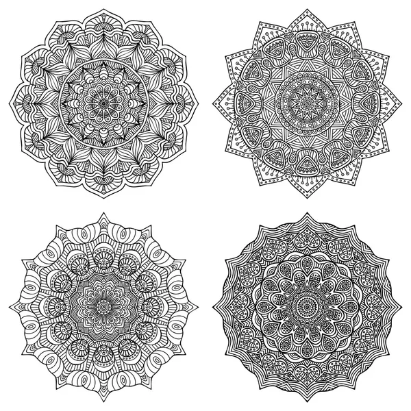 Vetor decorar Mandala —  Vetores de Stock