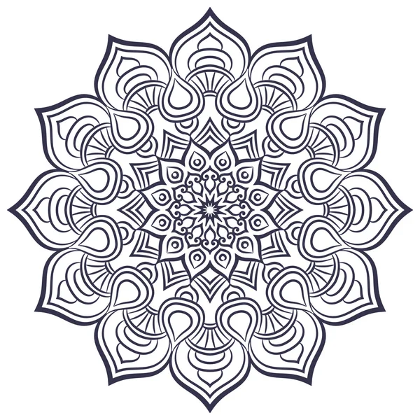 Mandala indien vecteur — Image vectorielle