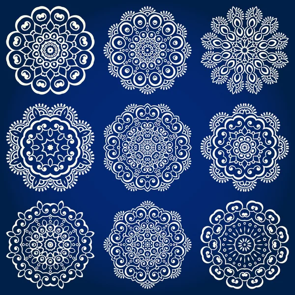 Vector indian Mandala — Stock Vector