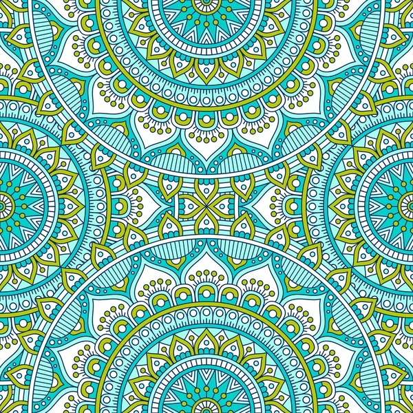 etnik çiçek seamless modeli