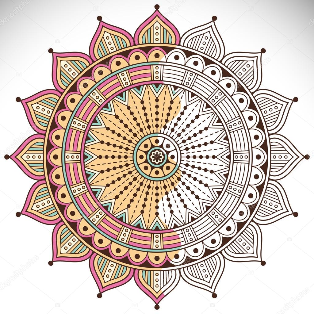 Vector indian Mandala