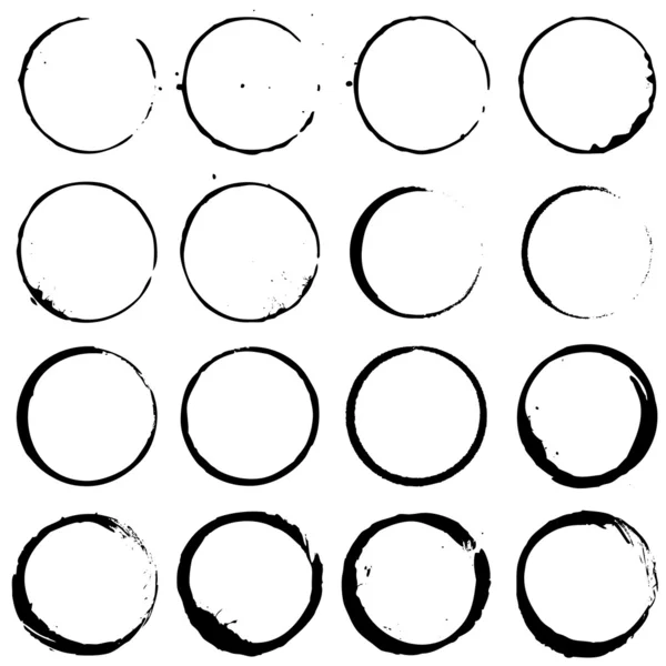 Cirkel elementen instellen 02 — Stockvector