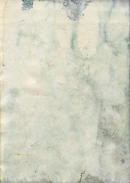 Stained old watercolor paper texture — Stock Photo, Image