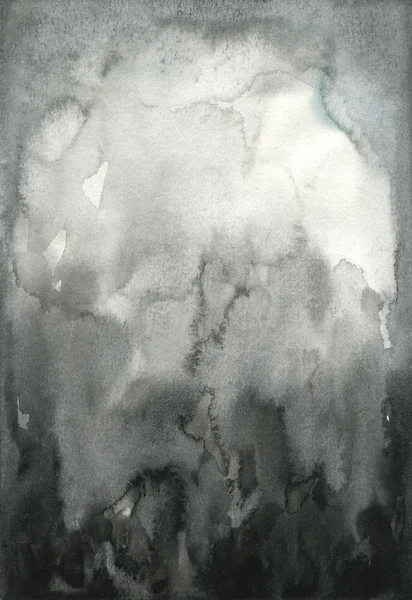 Textura aquarela preta abstrata — Fotografia de Stock