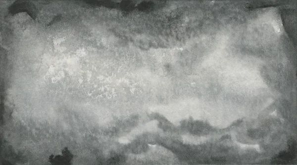 Абстрактна чорна акварельна текстура — стокове фото