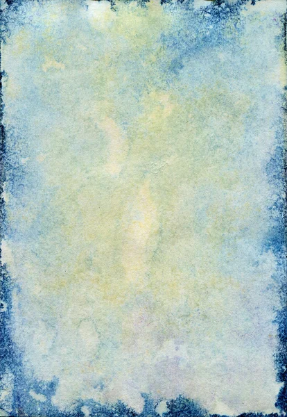 Stained Watercolor Paper Texture — Stock Photo, Image