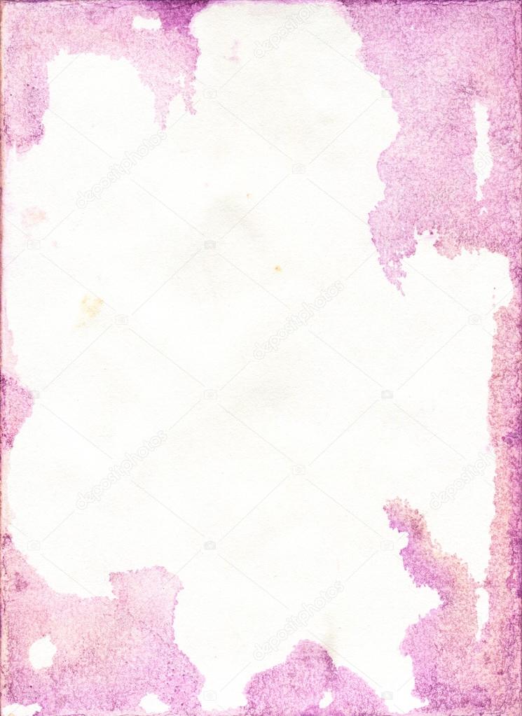Stained Colorful Watercolor Paper Texture