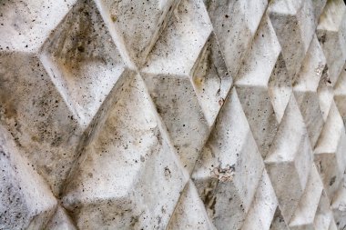 sonbahar günü gri beton çit