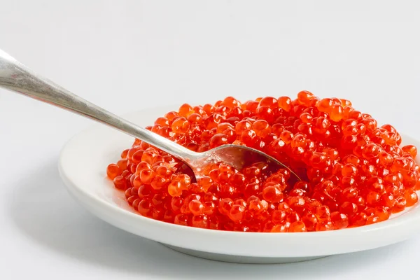 büyük görünümünde kırmızı havyar