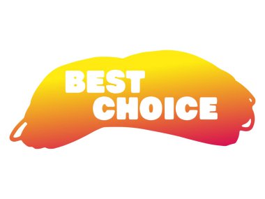 En iyi seçenek. Düz pankart. Renkli eğilim. Parlak saydam metin. Resim, sanatsal leke. Yerleşim, akarsu ve sitelerin tasarımı için.