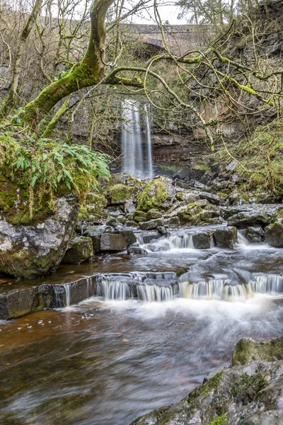 Ash Gill Közelében Alston Cumbria Található Egy Területen Kiemelkedő Természeti — Stock Fotó