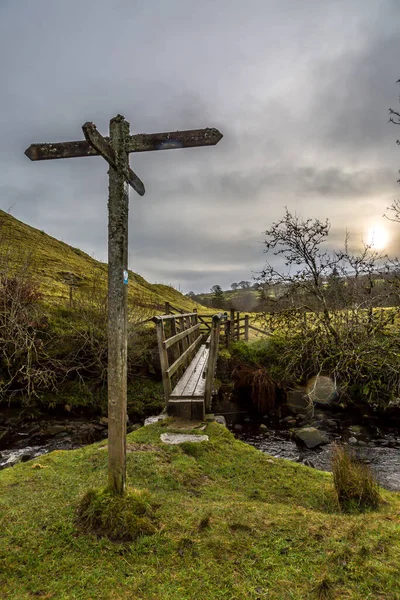 Ash Gill Vicino Alston Cumbria Trova Una Zona Straordinaria Bellezza — Foto Stock