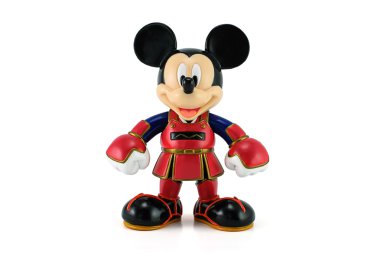 Mickey Mouse bir kendo takım elbise giymek
