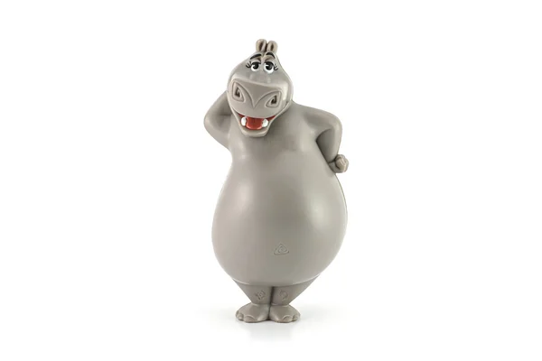 Gloria hippo karakter formu Madagaskar animasyon — Stok fotoğraf