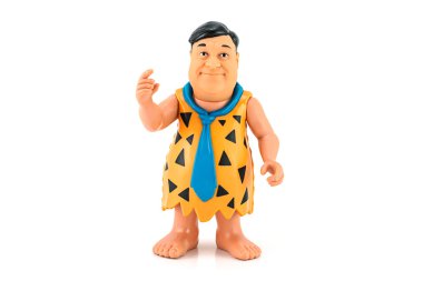 Fred Flintstone is the main character of the Flintsrone series clipart