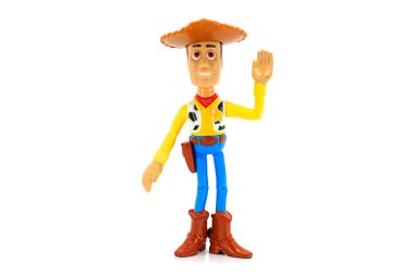 Ahşap oyuncak karakteri Disney Toy Story animasyon.