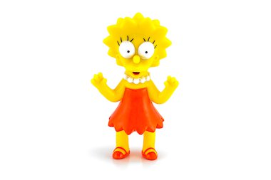Lisa Simpson şekil oyuncak karakter