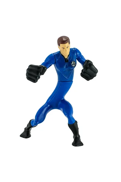 Mister Fantastic super hero toy character from fantastic four movie. — Stock Photo, Image