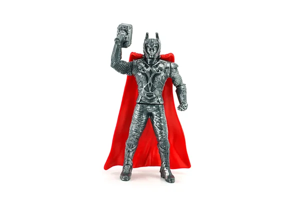 Thor personagem de brinquedo de Thor filme . — Fotografia de Stock