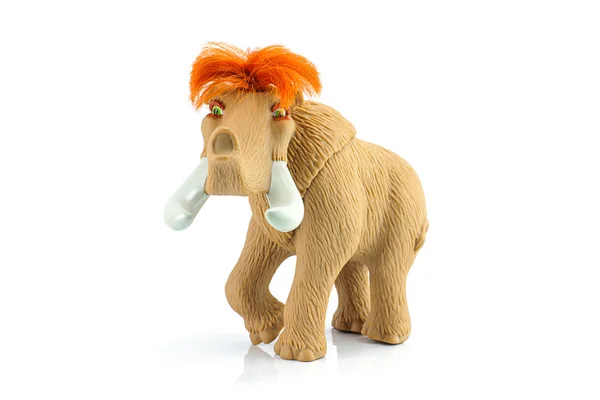 Ellie female woolly mammoth toy character — Stock Photo, Image